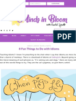 8 Fun Things To Do With Idioms - Minds in Bloom