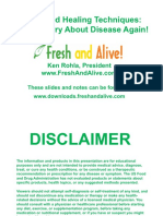 Never Worry About Disease Again Slides