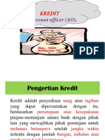 For Account Officer (AO) .: Kredit