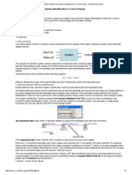 Convert System Model From System Identification To Control Design