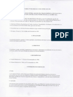 PORTARIA #001-DMB 11.06.92 - Normas Reguladoras Da Venda, Aquisição... e Procedimento em Caso de Extravio de Pistola Cal. 9mm