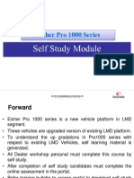 Eicher Pro 1000 Series Models - Self Study Module Presentation in PDF Format PDF