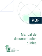 Manual de Documentación Clínica: Hospital Virgen Del Puerto Plasencia