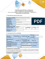 Guía de Actividades y Rúbrica de Evaluación - Momento 2 - Comprender La Información