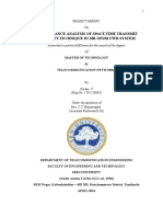 Performance Analysis of Space Time Transmit Diversity Technique in Mb-Ofdm Uwb System