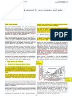 Ferrite in Stainless Steel Weld Metal PDF