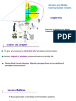 Wireless and Mobile Communication Systems: Chapter One