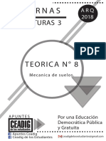 Cisternas - E3 - 2018 - Teorica 8 Mecanica de Suelos - $38 PDF