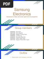 Samsung Electronics: Assessment of Labor and Human Right From ILO Perspective