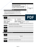 Student Application Form For Foundation and Undergraduate Programme (For Foreign Student - Non Malaysian Citizen)