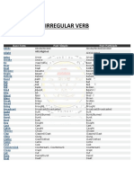 Irregular Verb