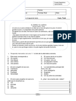 Diagnostico 5 Basico Lenguaje - Planeduc