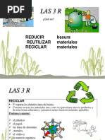 Las 3 R de La Ecologia