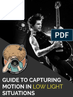 Guide To Capturing Motion in Low Light Situations