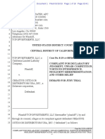 TCP Investments v. Creative Outdoor Distribs. - Complaint