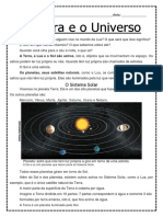 A Terra e o Universo