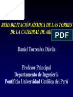 Rehabilitacion Sisimica de Las Torres de Arequipa PDF