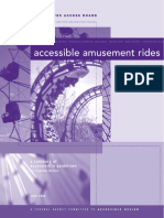 Accessible Amusement Rides: A Summary of Accessibility Guidelines