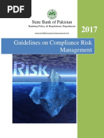 Guidelines On Compliance Risk Management (Compliance Date Up To 31-12-2017)