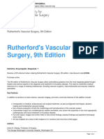 Society For Vascular Surgery - Rutherford&#039 S Vascular Surgery, 9th Edition - 2018-11-21