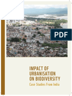 Impact of Urbanisation On Biodiversity: Case Studies From India