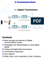 Introduction - Digital Transmission