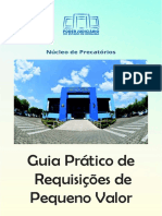 Manual Pratico Requisicao de Pequeno Valor - RPV - Indd PDF