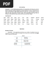 CHAPTER 3 Questionnaire