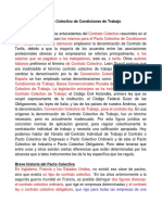 El Pacto Colectivo de Condiciones de Trabajo