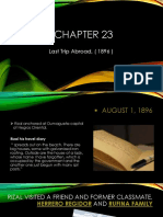 Chapter 23 Rizal Report