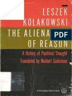 Leszek Kolakowski - The Alienation of Reason. A History of Positivist Thought PDF