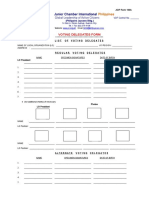 Voters Delegation Form Jci