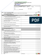 Manufacturing Process Audit Excel Form