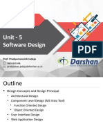 Unit - 5 Software Design