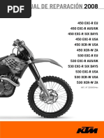 Manual de Taller KTM - Exc R 450-530 '08 Español PDF