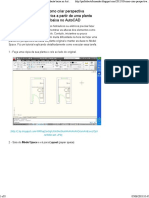 Como Criar Perspectiva Isométrica A Partir de Uma Planta Baixa No AutoCAD - Professor Roberto Fernandes