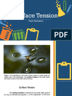 Surface Tension: Fluid Mechanics