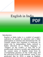 English in India