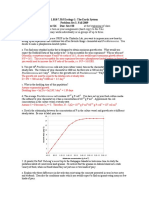 1.018/7.30J Ecology 1: The Earth System Problem Set 3, Fall 2009 Assigned: Ses #16 Due: Ses #20