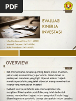 Evaluasi Kinerja Portfolio