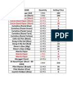 Pricelist Jael