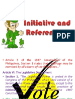 Initiative and Referendum PDF