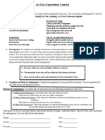 Behavior Contract PDF