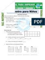 Ficha Perimetro para Niños para Tercero de Primaria PDF