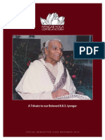 A Tribute To Our Beloved BKS Iyengar PDF