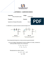 Ejercicios de Diodos - Henry Aranzales Lopez