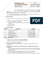 Electrical Feeder Method Statement