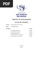 Informe Snack de Charqui - Ifnal