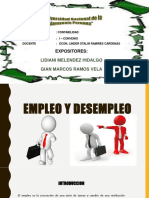 Diapositiva Empleo y Desempleo