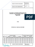 Blasting & Painting Inspection For Onshore and Offshore Fabrication Procedure PSP No. 06